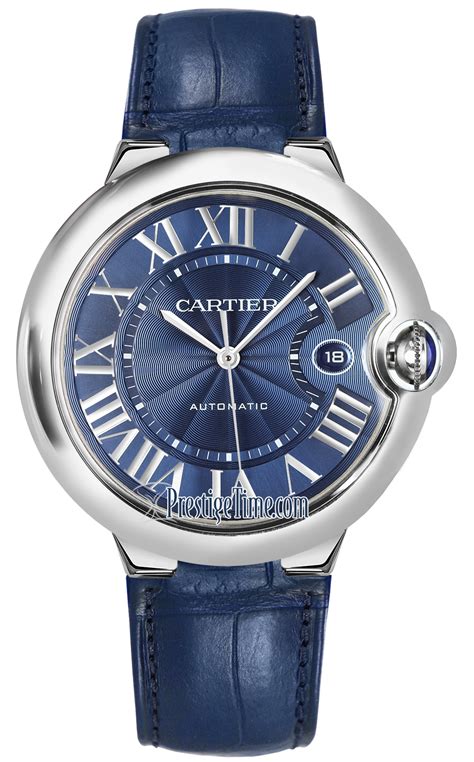 wsbb0027 Cartier Ballon Bleu 42mm Mens Watch